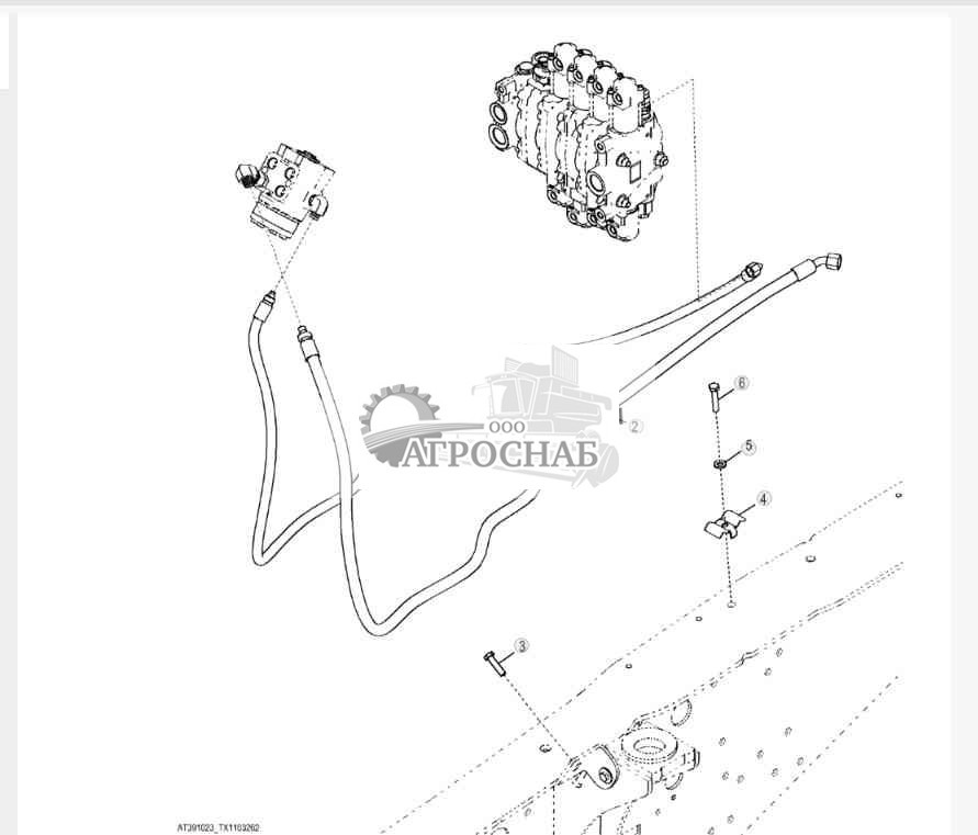 Гидравлика рулевого управления 